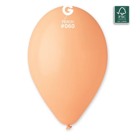 בלון G120 פסטל סלמון 60 50יח