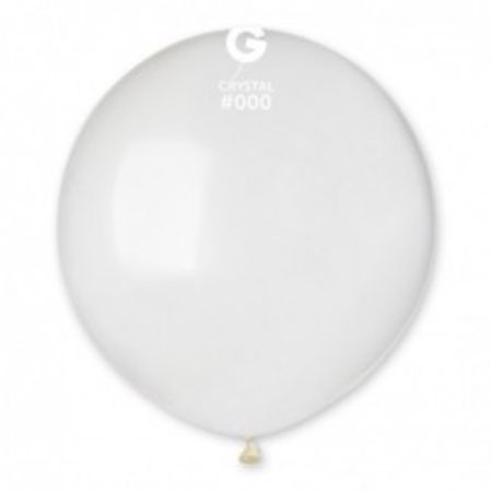 בלון GC150 קריסטל שקוף 00 25יח