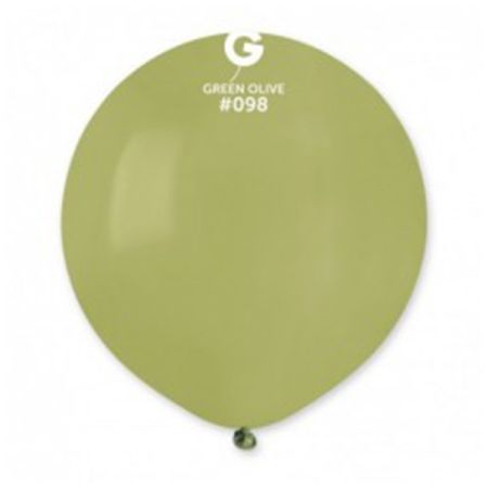 בלון G150 פסטל ירוק זית 98 25יח