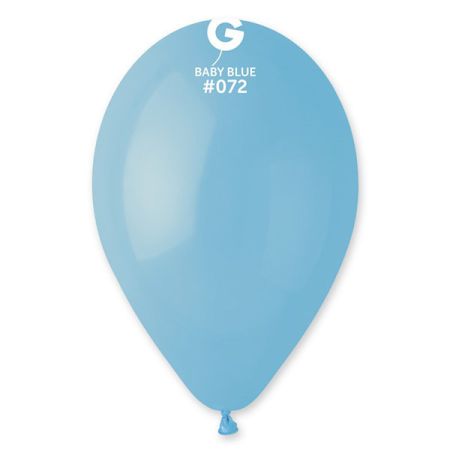 בלון G110 פסטל תכלת בייבי 72 100יח