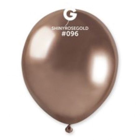 בלון AB50 מבריק רוז גולד 96 100יח