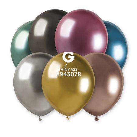 בלון AB50 מבריק מעורב 100יח