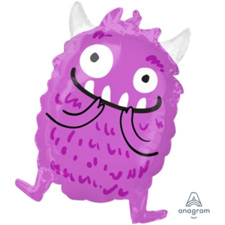 בלון מיילר 18-צורת מפלצת סגולה