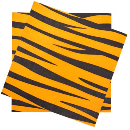 מפיות נייר 2 שכ 33X33 סמ 20 יח-ספארי טיגריס